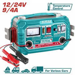 Φορτιστής TOTAL Μπαταριών  12A (12-24V)  TBC-1601