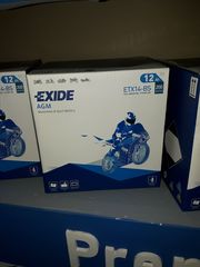 ΥTX14-BS EXIDE MOTO 1ΧΡΌΝΟ ΕΓΓΎΗΣΗ 