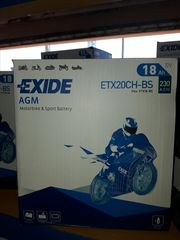 EXIDE YTX20CH-BS MOTO 1 ΧΡΌΝΟ ΕΓΓΎΗΣΗ 