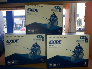 EXIDE MOTO YTZ10S 1 ΧΡΌΝΟ ΕΓΓΎΗΣΗ 