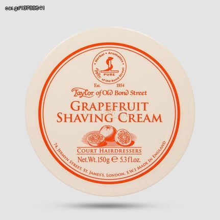 Κρέμα Ξυρίσματος - Taylor Of Old Bond Street - Grapefruit 150g