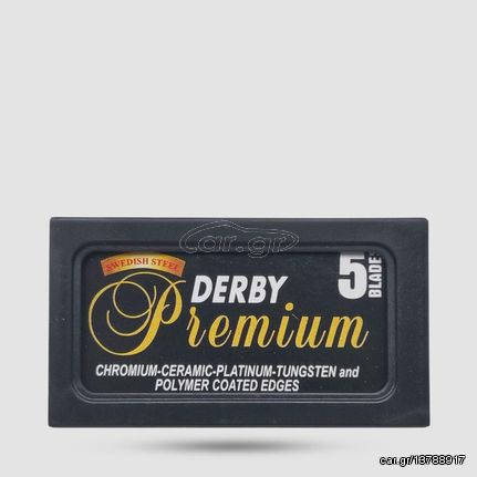 Ανταλλακτικές Λεπίδες Ξυρίσματος - Derby - Black Premium 1 X 5