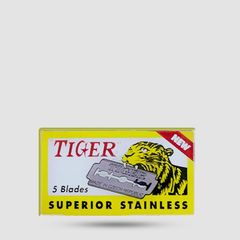 Ανταλλακτικές Λεπίδες Ξυρίσματος - Tiger - Superior Stainless 1 X 5