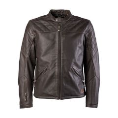 ΜΠΟΥΦΑΝ JACKET ΑΝΑΒΑΤΗ ΜΟΤΟΣΥΚΛΕΤΑΣ RSD LEATHER JACKET ROCKINGHAM BROWN