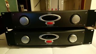 AMPLIFIER ALESIS RA300, PROFESSIONAL MIXER NUMARK,TASCAM CD,DENON AM-FM stereo tuner