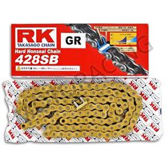 ΑΛΥΣΙΔΑ ΚΙΝΗΣΗΣ ΠΑΠΙΟΥ KAWASAKI KAZE-R 115 / MODENAS KRISS 125 RK GR 428 SB x 108 ΔΟΝΤΙΑ - ΧΡΥΣΗ