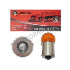 ΛΑΜΠΑ KYMCO XCITING 500 05'-13' / KEEWAY TARGET 125 11'-17' LIMASTAR 12V 10W37R BAU15S G18 ΠΟΡΤΟΚΑΛΙ