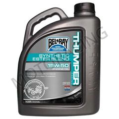 ΛΑΔΙ ΜΗΧΑΝΗΣ BEL-RAY 15W-50 4T THUMPER 100% ΣΥΝΘΕΤΙΚΟ 4L