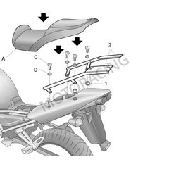 ΒΑΣΕΙΣ ΒΑΛΙΤΣΑΣ YAMAHA FZS 1000 01'-05' SHAD