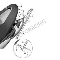ΒΑΣΕΙΣ ΒΑΛΙΤΣΑΣ SUZUKI SFV 650 GLADIUS 09'-10' SHAD