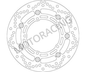 ΔΙΣΚΟΠΛΑΚΑ ΜΠΡΟΣΤΑ SBS YAMAHA FZ6 04'-09' / MT-03 660 06'-12' / YZF R3 15'-16'