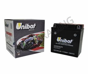 ΜΠΑΤΑΡΙΑ PIAGGIO FLY 100 06'-15' / FLY 125 05'-09' / APRILIA SCARABEO 50 02'-12' UNIBAT 12V 9Ah CBTX9A-BS ΜΕ ΥΓΡΑ