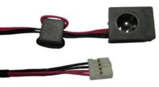 Βύσμα Τροφοδοσίας DC Power Jack Socket TOSHIBA MINI NB100 DC JACK WITH CABLE (κωδ.3068)