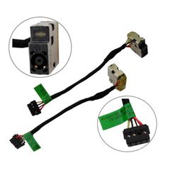 Βύσμα Τροφοδοσίας DC Power Jack Socket HP TOUCHSMART 14-F 15-F ENVY 15-K 17-1010sv DC JACK 8 PIN (κωδ.3448)