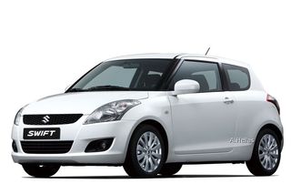 Μπάρες οροφής αλουμινίου ΕΡΜΗΣ GS2  για SUZUKI SWIFT '03-