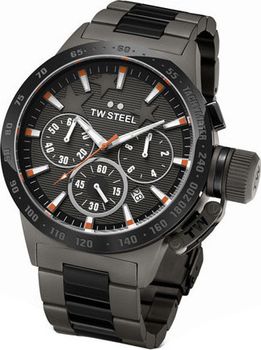 TW Steel Mitchell Niemeyer Special Edition Chronograph Black Stainless Steel 