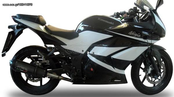  Εξάτμιση Τελικό Gpr Gpe Poppy Carbon Look Kawasaki Ninja 250 '07 '14 Special Offer