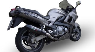 Εξατμίσεις Διπλά Τελικά Gpr Gpe Evo Poppy Carbon Look Kawasaki ZZR 600 '93 ' 06 Special Offer	