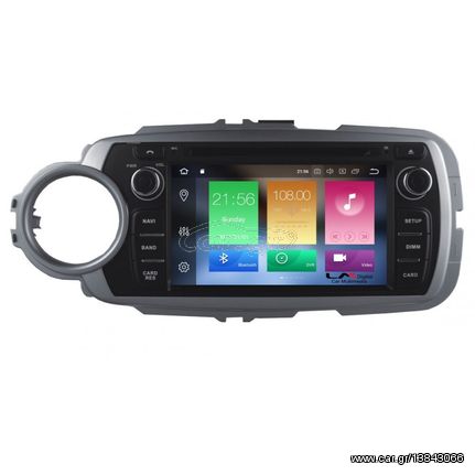 LM Digital οθόνη OEM TOYOTA YARIS 2011-2015 με οθόνη αφής 7″ & Android 10 Q!! GPS-Bluetooth-DVD-USB-SD-MP3 και 2 Χρόνια Γραπτής Εγγύησης!!