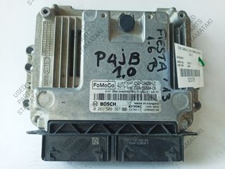 C1B1-12A650-LC 4UTC Bosch Εγκέφαλος Μηχανής    1.0 cc  80ps  P4JA/B Ford Fiesta MK7