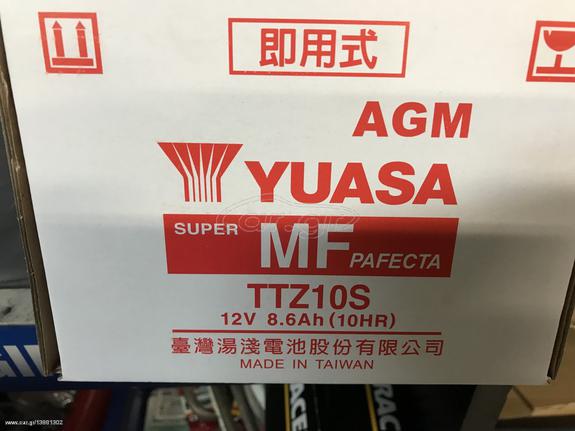 ΜΠΑΤΑΡΙΑ YUASA TTZ-10S ΜΕ ΥΓΡΑ