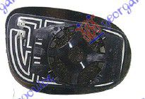 ΚΡΥΣΤΑΛΛΟ ΚΑΘΡΕΦΤΗ ΜΠΛΕ ΘΕΡΜΑΙΝΟΜΕΝΟ (CONVEX GLASS) ΔΕΞΙΑ ΠΛΕΥΡΑ για LANCIA DELTA 08-14