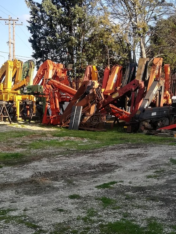 Γερανοί Palfinger 2001 Hiab MEILER FASSI ATLAS PM HMF