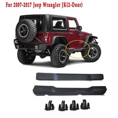 ΓΝΗΣΙΑ ΜΑΥΡΑ ΕΡΓΟΣΤΑΣΙΑΚΑ ΣΚΑΛΟΠΑΤΙΑ ΓΙΑ WRANGLER JK 2ΠΟΡΤΟ