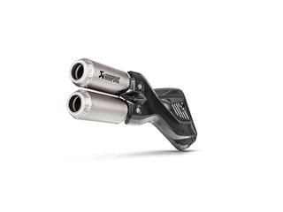 Akrapovic για Ducati Multistrada 1200 Enduro (Year: 17-18) Slip-On Line (Titanium)