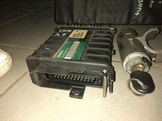 Εγκέφαλος με μίζα και κλειδί  Fiat Uno '93 1,0cc 156A2246 