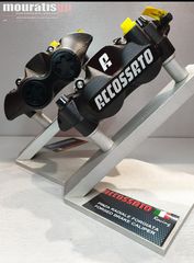 Αccossato racing monoblock δαγκάνες 108mm / Offset - 22.5 / 4 pistons αλουμινίου - 34mm / Βάρος - 660γρ ( χωρίς τακάκια )