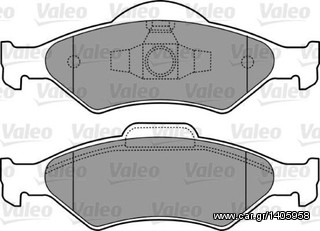 Τακάκια VALEO για Ford Fiesta IV Facelift από 02/2000 έως 03/2002 (598563) 
