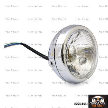 ΦΑΝΑΡΙ ΕΜΠΡΟΣ ΜΟΤΟΣΥΚΛΕΤΑΣ ROVER HEADLAMP 4-1/2 INCH