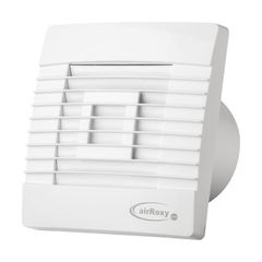 Εξαεριστήρας airRoxy Prestige Φ120 16W 230V 50Hz 126m³/h 44dB με περσίδες & χρονοκαθυστέρηση