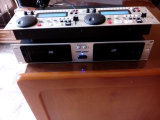 OMNITRONIC CMP 2800 DUAL CD/MP3/SD PLAYER-thumb-1