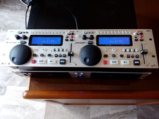 OMNITRONIC CMP 2800 DUAL CD/MP3/SD PLAYER-thumb-2