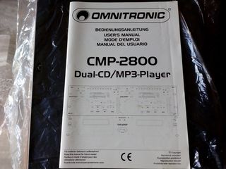 OMNITRONIC CMP 2800 DUAL CD/MP3/SD PLAYER-thumb-4