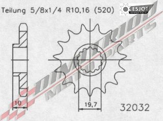 DR 250 SE 93-95 ΓΡΑΝΑΖΙΑ ΕΜΠΡΟΣ & ΠΙΣΩ