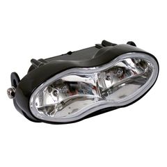  ΦΑΝΑΡΙ ΕΜΠΡΟΣ ΜΟΤΟΣΥΚΛΕΤΑΣ OVAL DOUBLE HEADLAMP, NO HOUSING. CLEAR