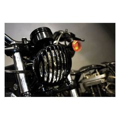 ΓΡΥΛΙΑ ΕΜΠΡΟΣ ΦΑΝΟΥ HEADLIGHT GRILL BLACK, 5-3/4" HEADLIGHTS