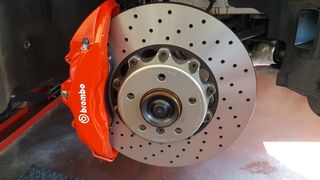 HyperBrake Brembo 6 πίστονο κιτ φρένων 356x32 διαιρούμενο για BMW σειρά 3 F30/F35/F80 & σειρά 4 Coupe F32/ F82 All Models-thumb-1