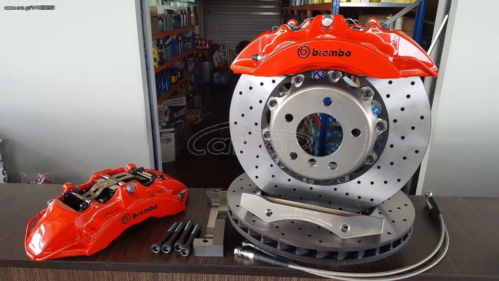 HyperBrake Brembo 6 πίστονο κιτ φρένων 356x32 διαιρούμενο για BMW σειρά 3 F30/F35/F80 & σειρά 4 Coupe F32/ F82 All Models
