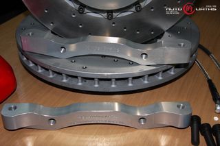 HyperBrake Brembo 6 πίστονο κιτ φρένων 356x32/380x36/395x36 διαιρούμενο πλευστό για BMW M3 E92-thumb-1