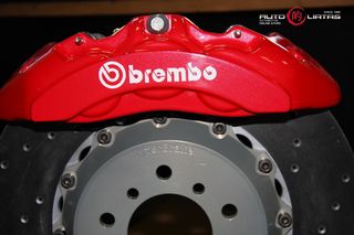 HyperBrake Brembo 6 πίστονο κιτ φρένων 356x32/380x36/395x36 διαιρούμενο πλευστό για BMW M3 E92-thumb-2