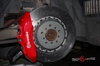HyperBrake Brembo 6 πίστονο κιτ φρένων 356x32/380x36/395x36 διαιρούμενο πλευστό για BMW M3 E92-thumb-5