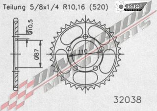 GS 500 E 94-07 ΓΡΑΝΑΖΙΑ ΕΜΠΡΟΣ & ΠΙΣΩ
