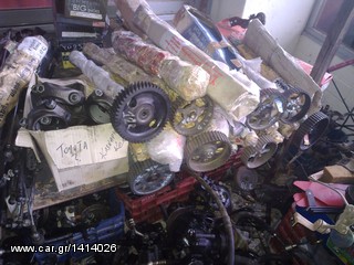 NISSAN PICK UP D21 / D22, MOD. 90-02, TD25 / TD27 / TD25-T / TD27-T, 2,5cc & 2,7cc, CRANK SHAFT & PISTONS & CON`RODS & CAMSHAFT.-thumb-2