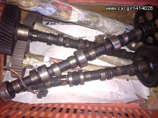 NISSAN PICK UP D21 / D22, MOD. 90-02, TD25 / TD27 / TD25-T / TD27-T, 2,5cc & 2,7cc, CRANK SHAFT & PISTONS & CON`RODS & CAMSHAFT.-thumb-3
