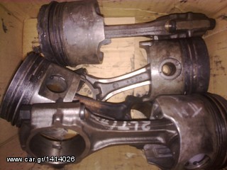 NISSAN PICK UP D21 / D22, MOD. 90-02, TD25 / TD27 / TD25-T / TD27-T, 2,5cc & 2,7cc, CRANK SHAFT & PISTONS & CON`RODS & CAMSHAFT.-thumb-6