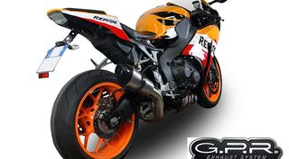 Εξάτμιση Τελικό Gpr Gpe Titanium Evo Carbon End Honda CBR 1000 RR 2014-2016 Special Offer Racing Version Κοντό Τελικό